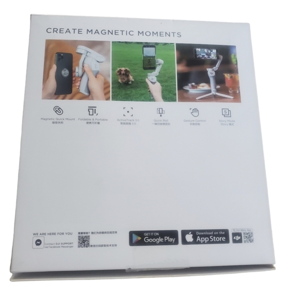 NIB! DJI OM 4 SMARTPHONE STABILIZER - Picture 4 of 5